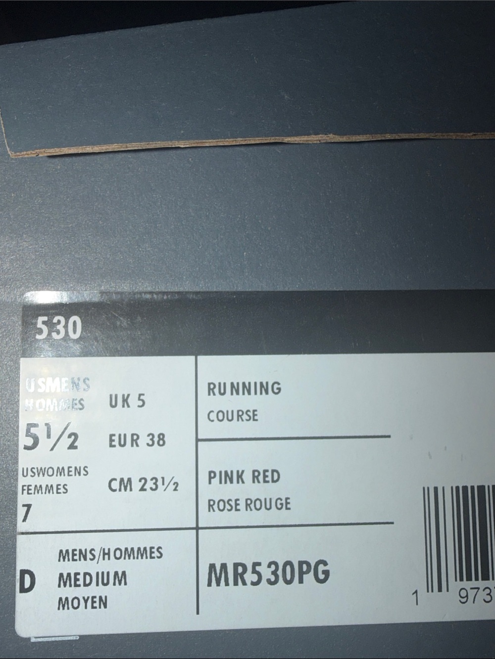 New Balance  Women Pink & Burgundy Athletic Sneakers - Picture 3 of 3
